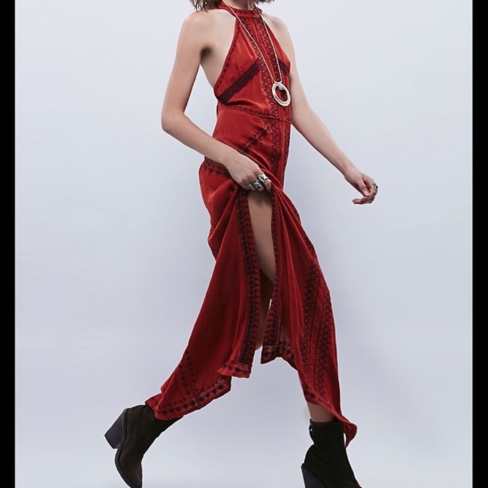Free People mountain high slip dress